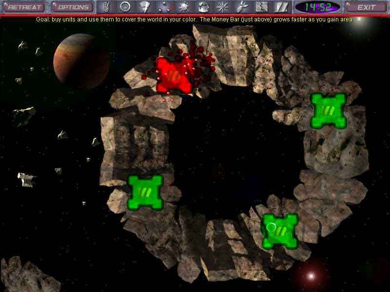 Colors of War Screenshot (From an archived eGames product page (1999))