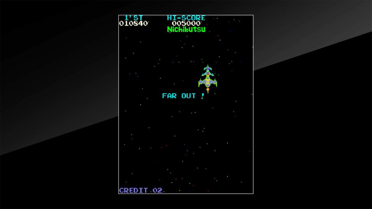 Moon Cresta Screenshot (PlayStation.com)