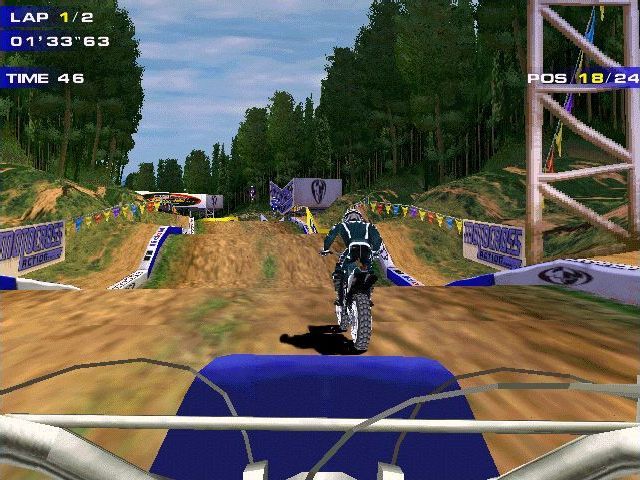 Moto Racer 2 Screenshot (Demo version screenshots (1999)): Demo version: A static picture