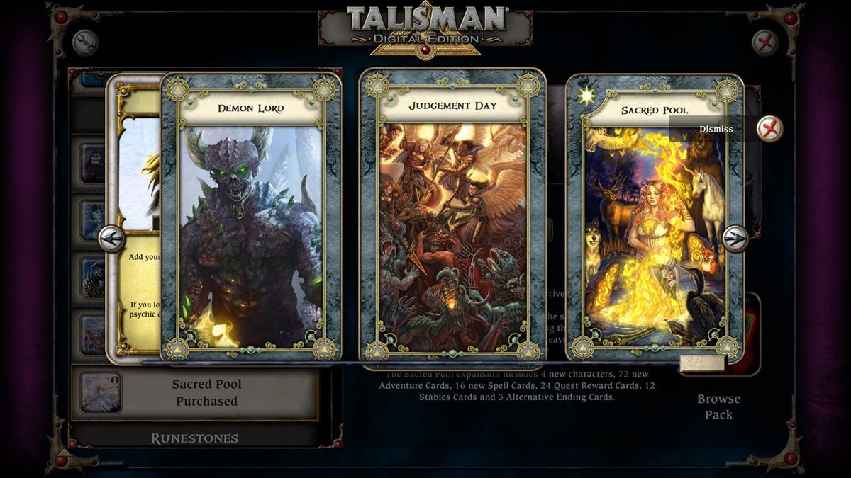 Talisman: Digital Edition - The Sacred Pool Expansion Screenshot (Steam)