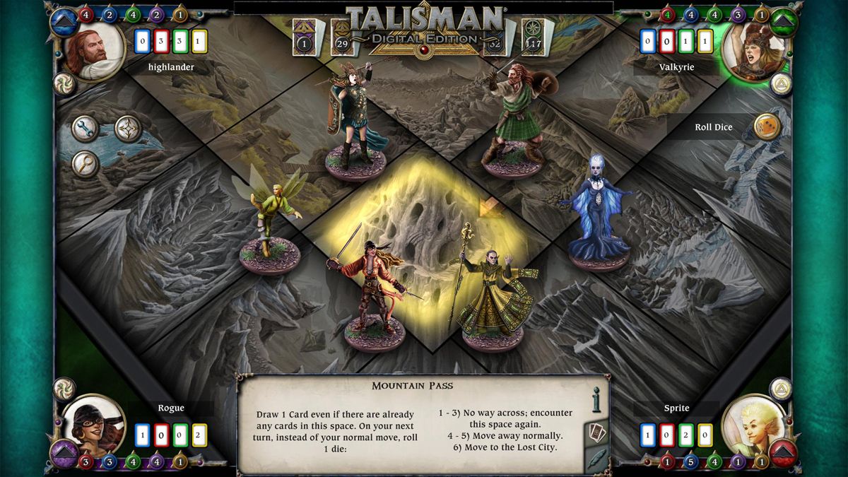 Talisman: Digital Edition - The Highland Expansion Screenshot (Steam)