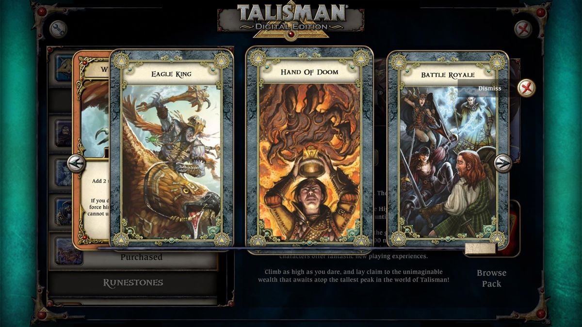 Talisman: Digital Edition - The Highland Expansion Screenshot (Steam)