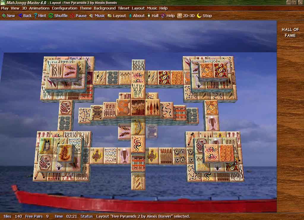 MahJongg Master 4 Screenshot (From an archived eGames product page (2003))