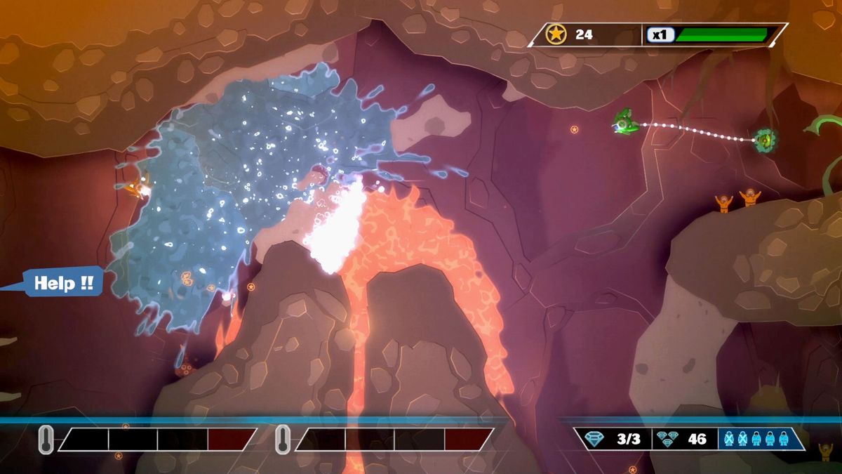 PixelJunk Shooter Ultimate Screenshot (PlayStation.com (PS4))
