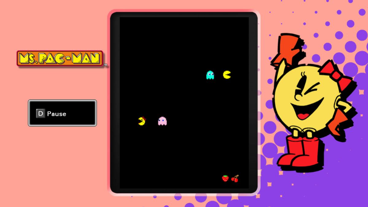 Pac-Man Museum: Ms. Pac-Man Screenshot (Steam)