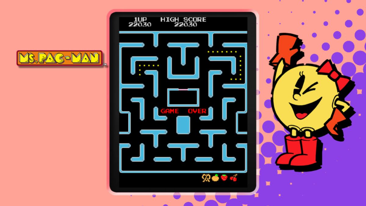 Pac-Man Museum: Ms. Pac-Man Screenshot (Steam)