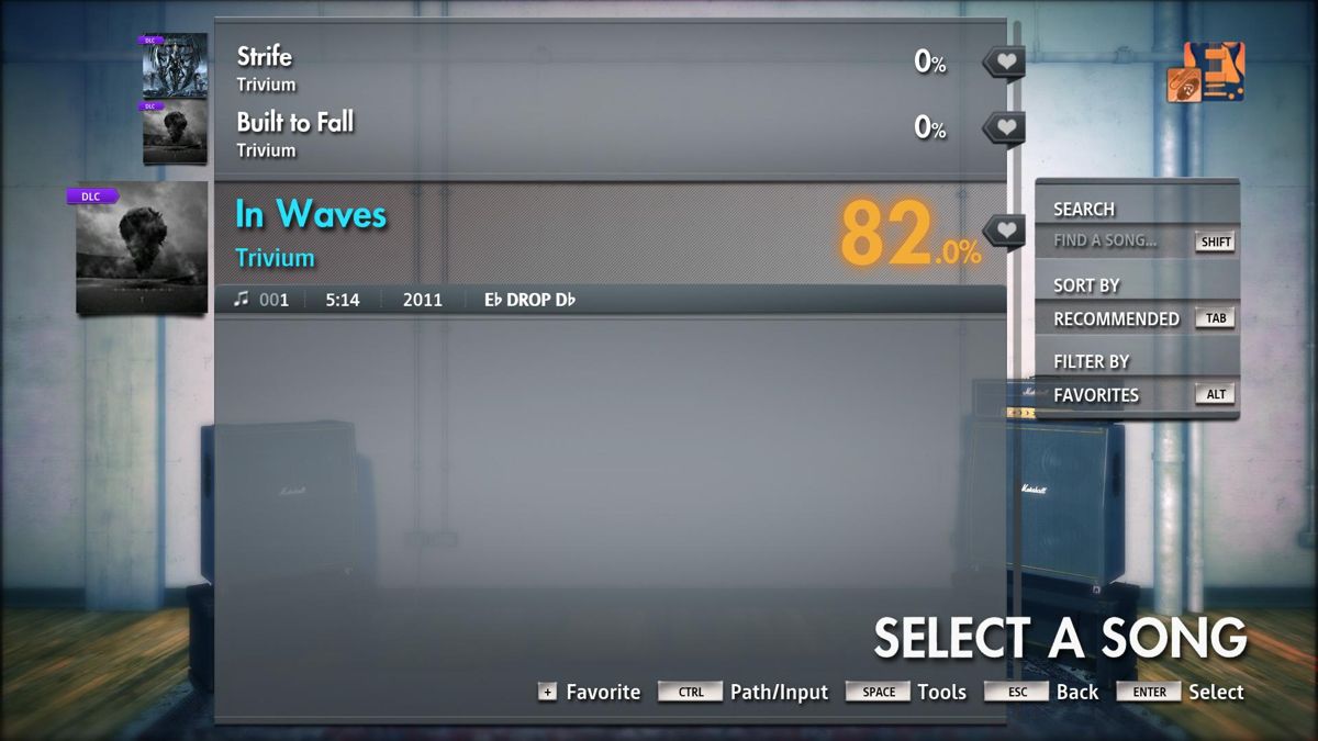 Rocksmith: All-new 2014 Edition - Trivium: In Waves Screenshot (Steam)