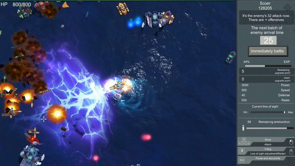 ShineG: In the Seafight Screenshot (Steam)