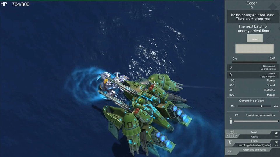 ShineG: In the Seafight Screenshot (Steam)