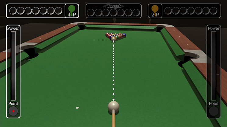 Pool Billiard Screenshot (Nintendo.com)