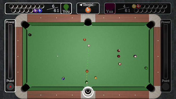 Pool Billiard Screenshot (Nintendo.com)