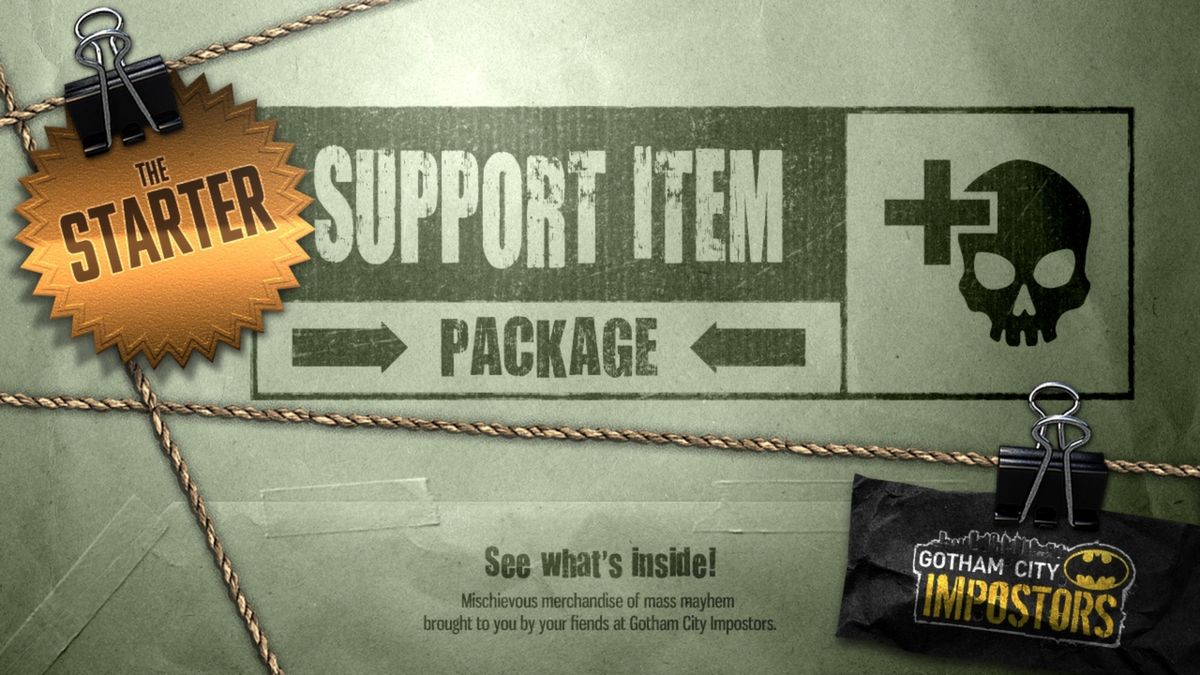 Gotham City Impostors: Support Item Pack - Starter Screenshot (Steam)