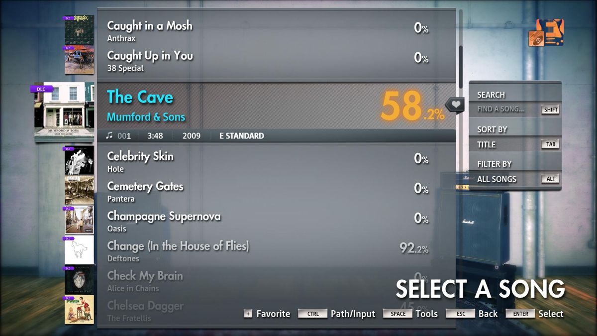 Rocksmith: All-new 2014 Edition - Mumford & Sons: The Cave Screenshot (Steam)