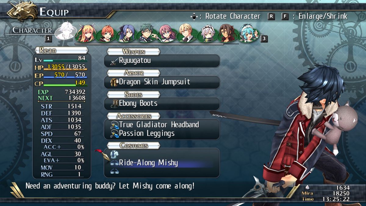 The Legend of Heroes: Trails of Cold Steel II - All Ride-Alongs Screenshot (Steam)