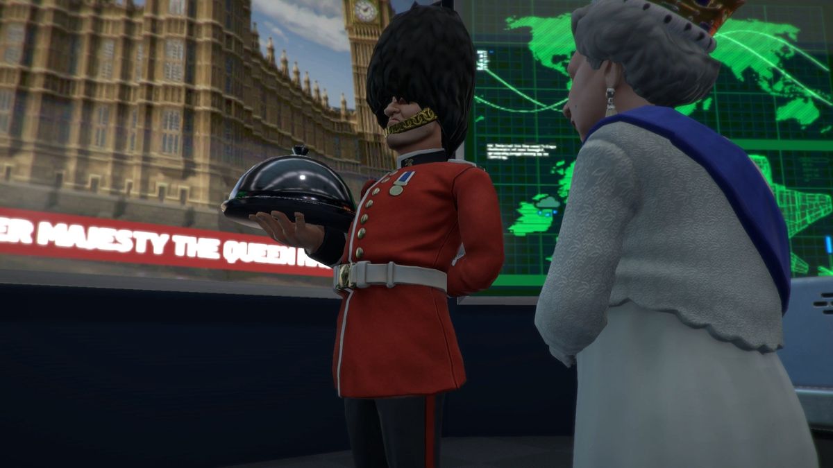 Her Majesty's Spiffing Screenshot (PlayStation.com)