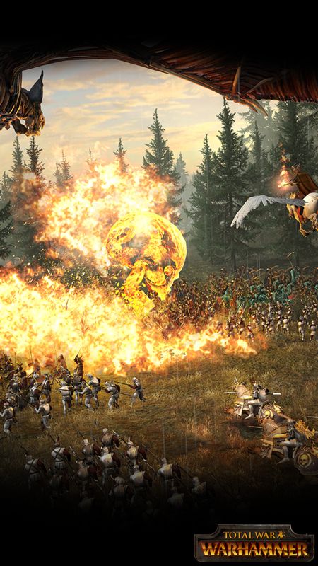 Total War: Warhammer Wallpaper (Total War Access Dashboard: Digital Extras): Magic Mobile wallpaper (1440 x 2560)