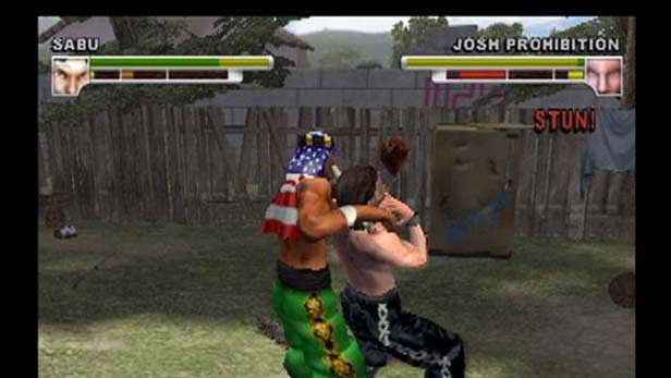 Backyard Wrestling: Don't Try This at Home Screenshot (PlayStation.com)
