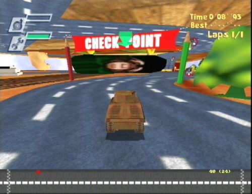 Toy Racer Screenshot (SEGA Dreamcast Press Kit 2000)