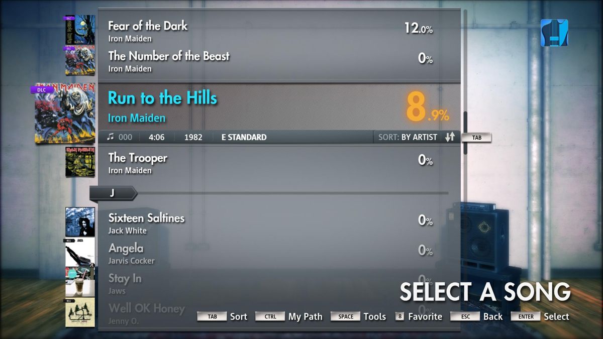Rocksmith: All-new 2014 Edition - Iron Maiden: Run to the Hills Screenshot (Steam)