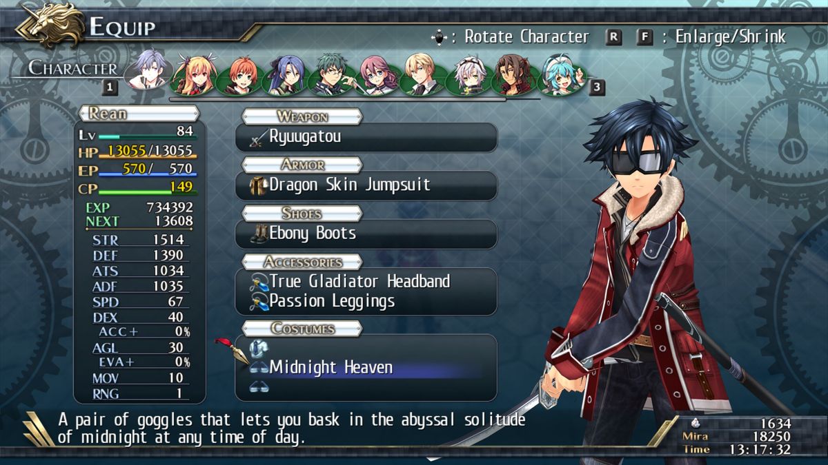The Legend of Heroes: Trails of Cold Steel II - Unspeakable Costumes Screenshot (Steam)