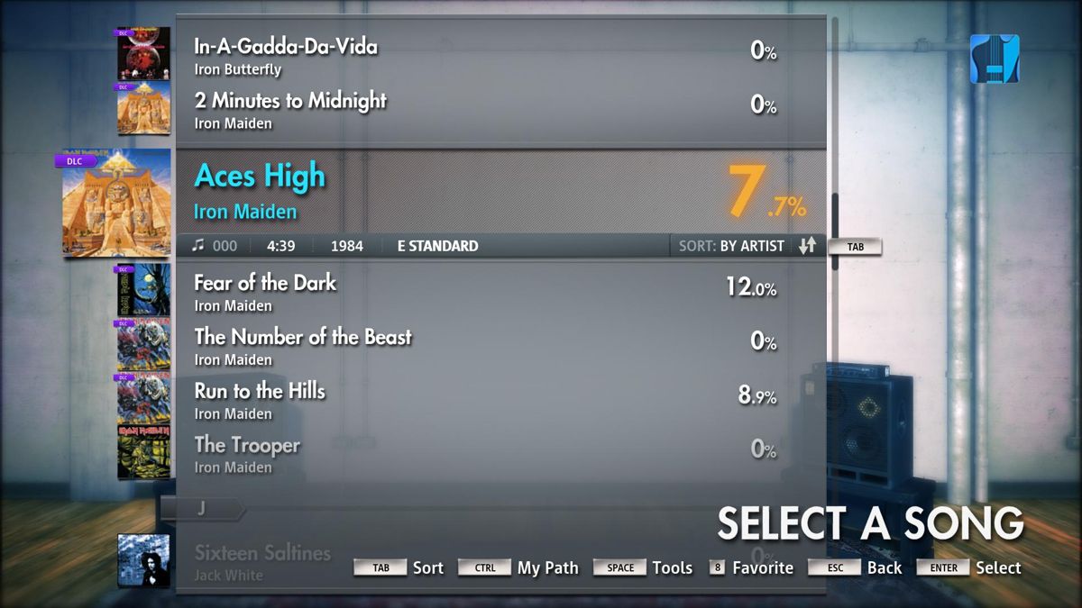 Rocksmith: All-new 2014 Edition - Iron Maiden: Aces High Screenshot (Steam)