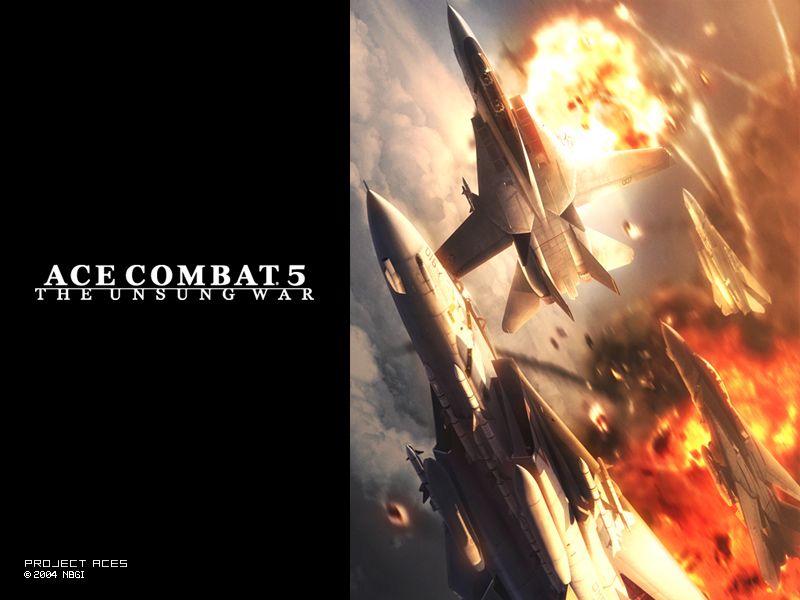 Ace Combat 5: The Unsung War Wallpaper (Official Website): 800x600