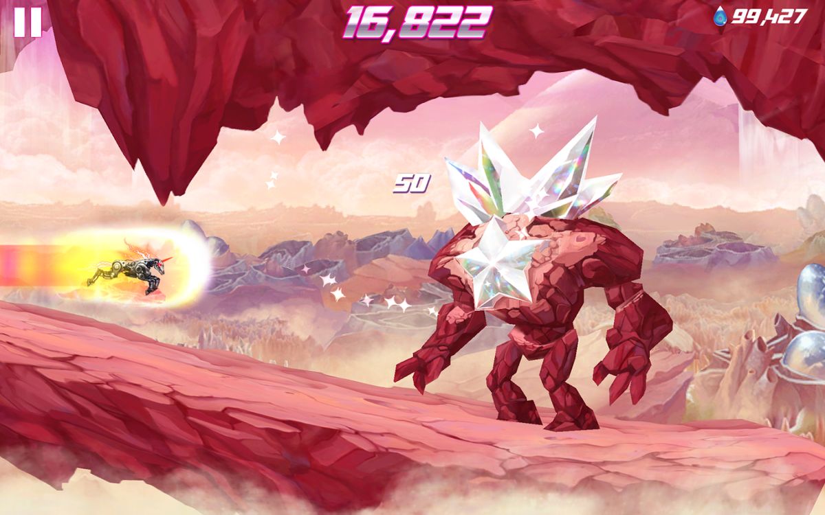Robot Unicorn Attack 2 Screenshot (Google Play)
