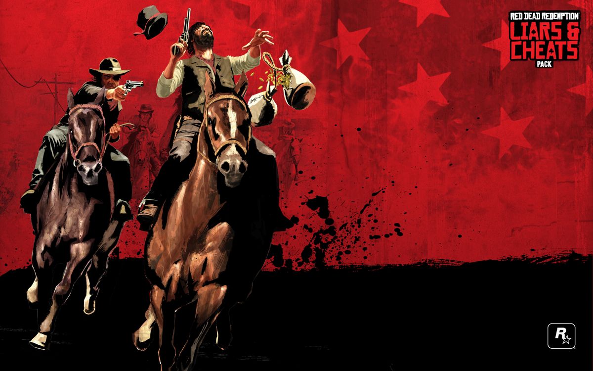 Red Dead Redemption: Liars and Cheats Pack Wallpaper (Official Website): Horse Racing