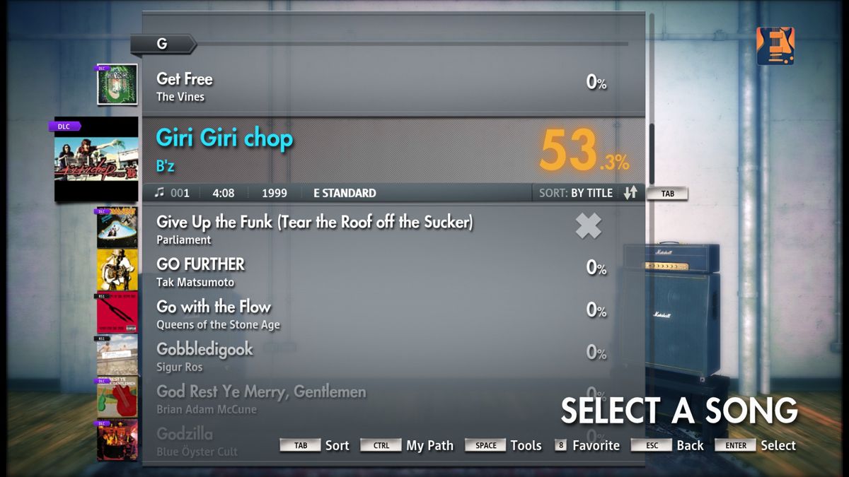 Rocksmith: All-new 2014 Edition - B'z: Giri Giri chop Screenshot (Steam)