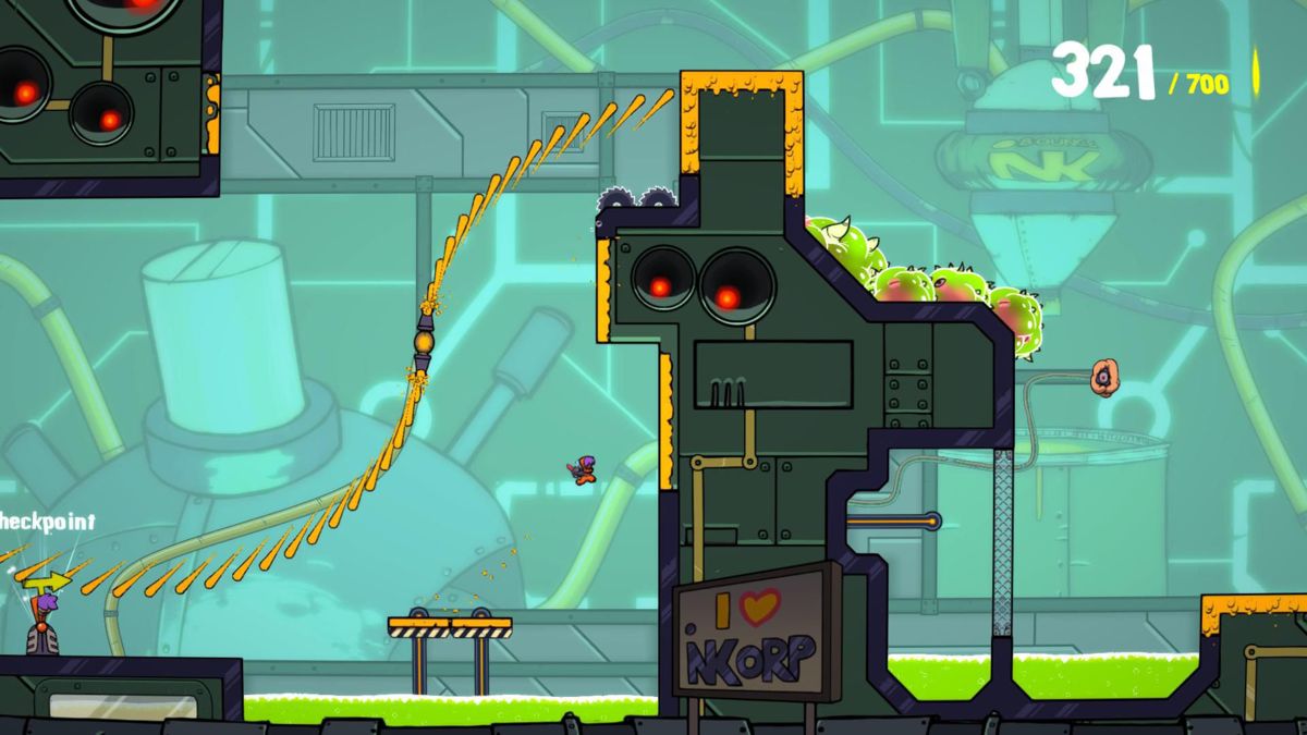 Splasher Screenshot (PlayStation.com)