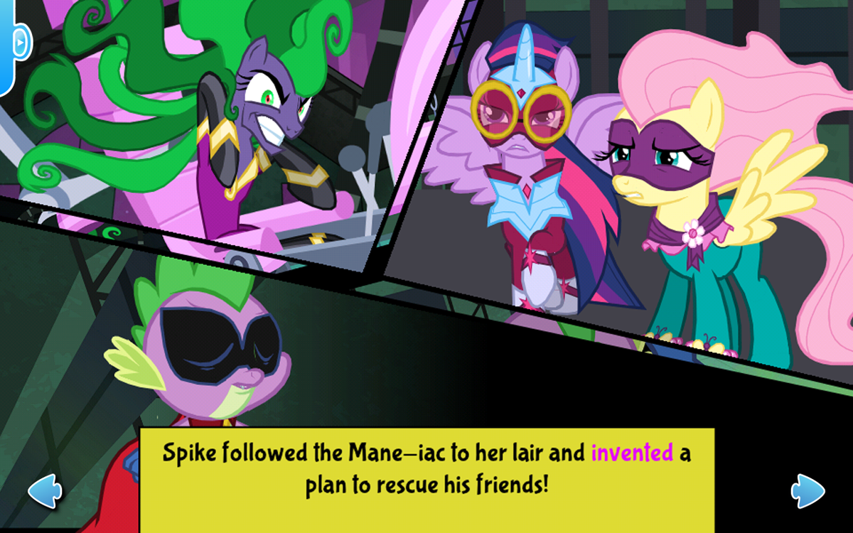 My Little Pony Power Ponies official promotional image MobyGames