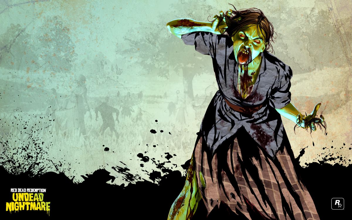 Red Dead Redemption: Undead Nightmare Wallpaper (Official Website): Abigail