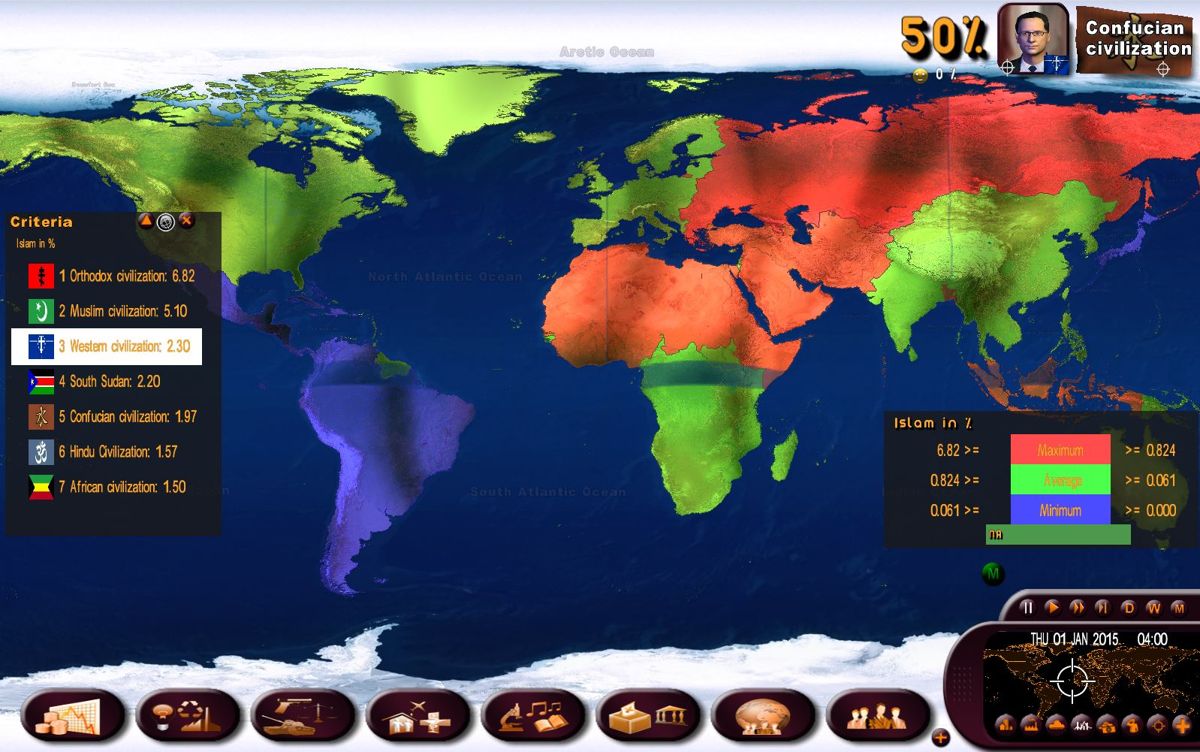 Masters of the World: Geopolitical Simulator 3 - Modding Tool Add-on Screenshot (Steam)