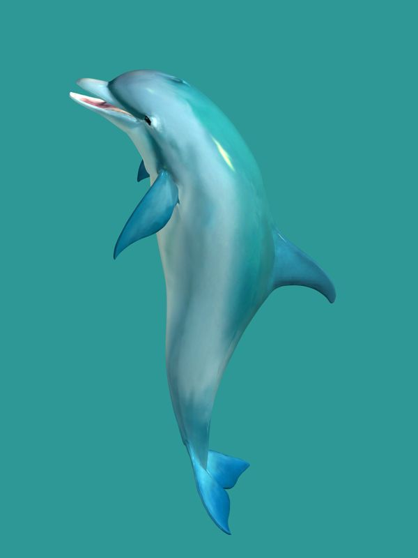 Ecco the Dolphin: Defender of the Future Render (SEGA Dreamcast Press Kit 2000): Ecco Tailwalk