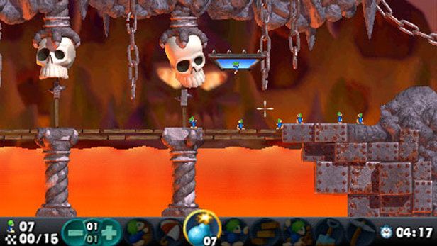 Lemmings Screenshot (PlayStation.com)