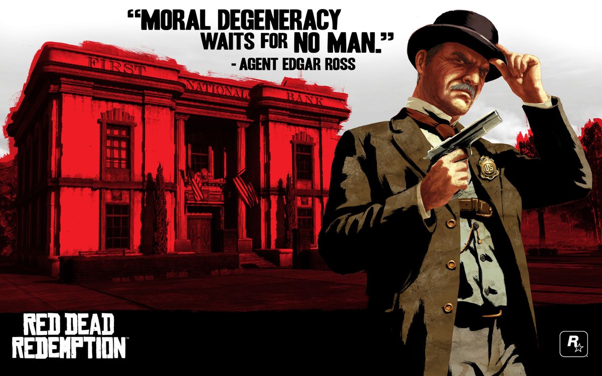 Red Dead Redemption Wallpaper (Official Website): Edgar Ross