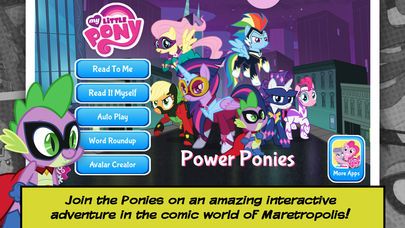 My Little Pony: Power Ponies official promotional image - MobyGames