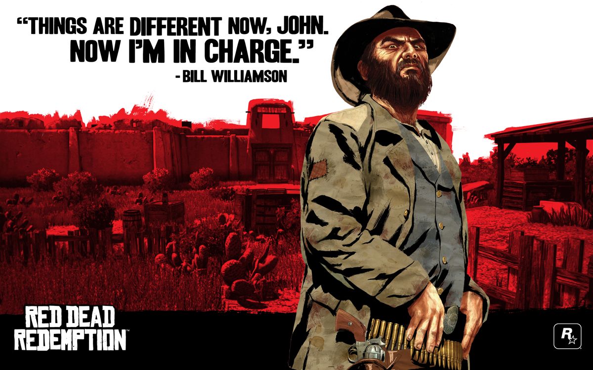 Red Dead Redemption Wallpaper (Official Website): Bill Williamson