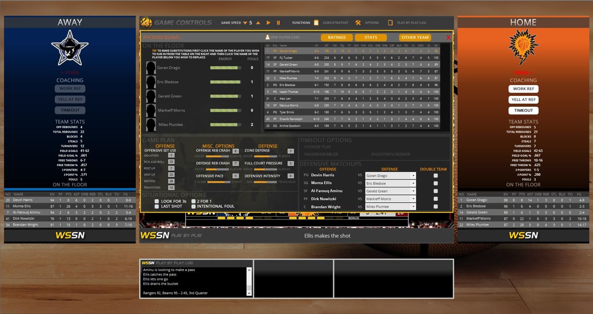 Draft Day Sports: Pro Basketball 4 Screenshot (Steam)