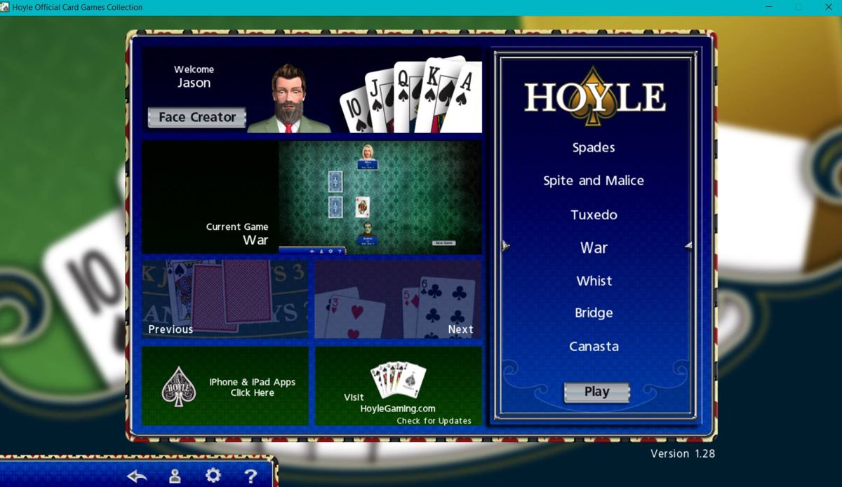 Hoyle Official Card Games Collection Screenshot (Steam)