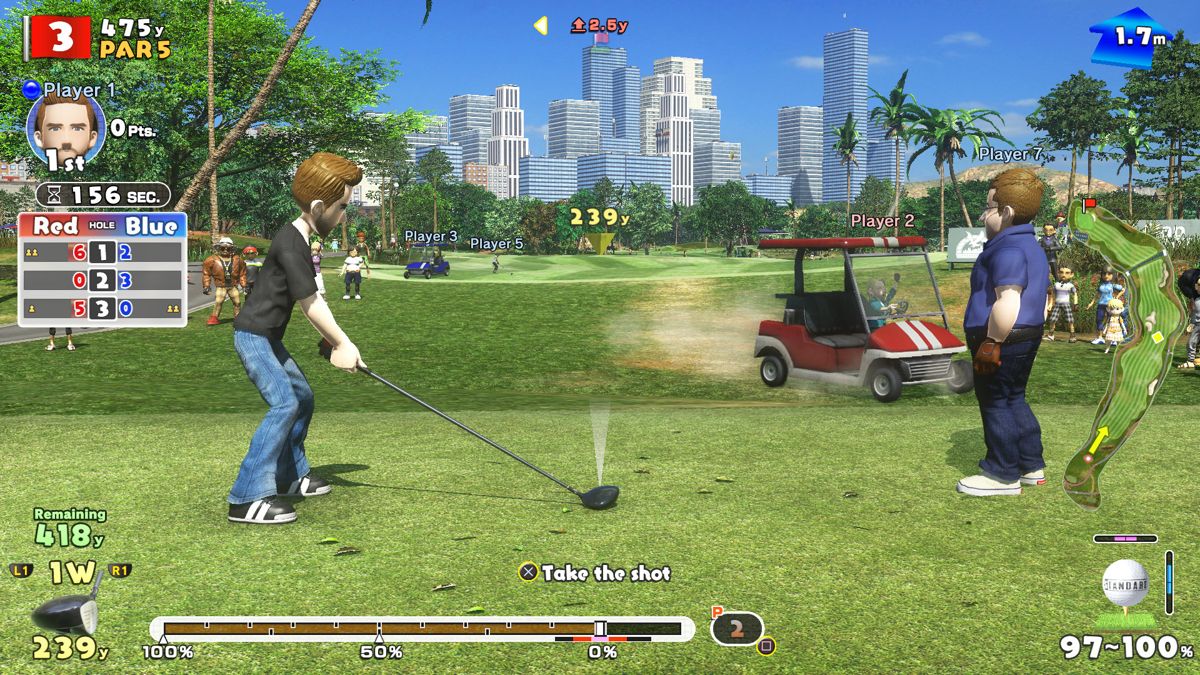 Everybody's Golf Screenshot (PlayStation.com)