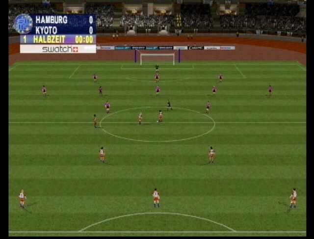 Sega Worldwide Soccer 2000: Euro Edition Screenshot (SEGA Dreamcast Press Kit 2000)