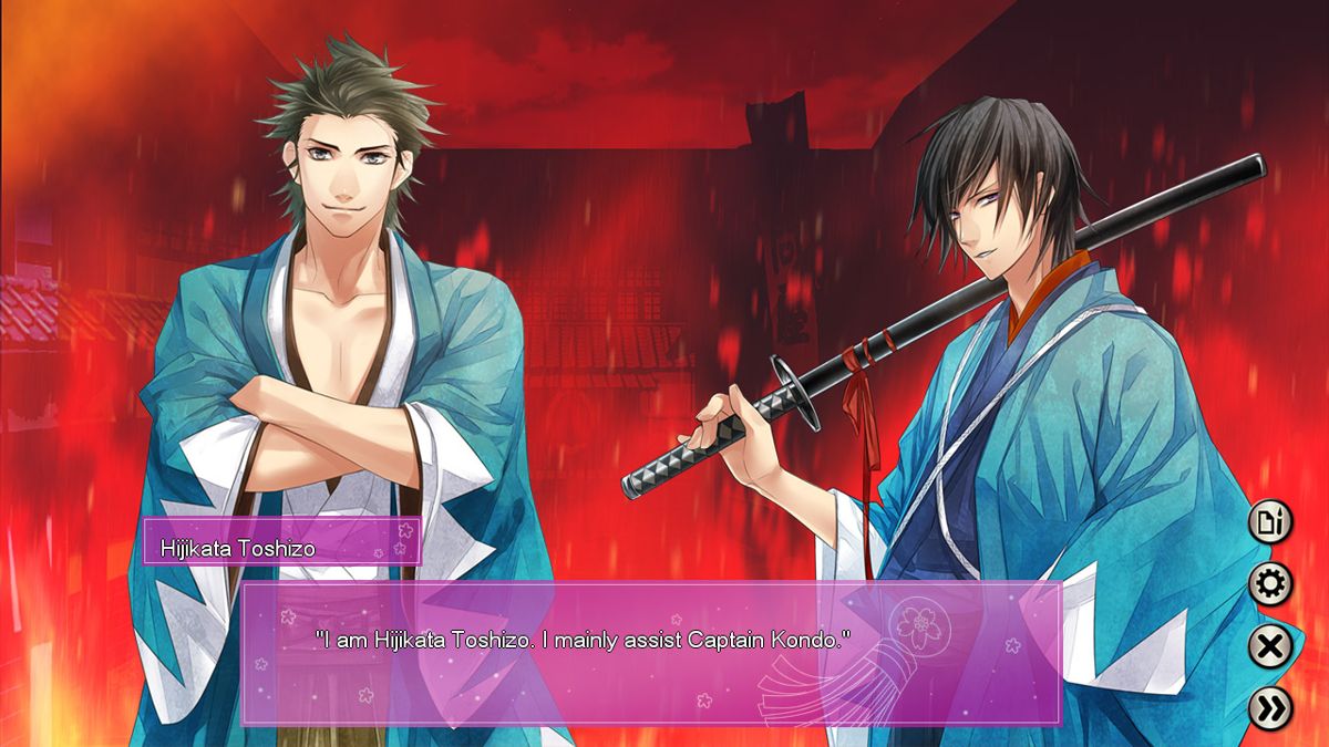 The Amazing Shinsengumi: Heroes in Love Screenshot (Steam)