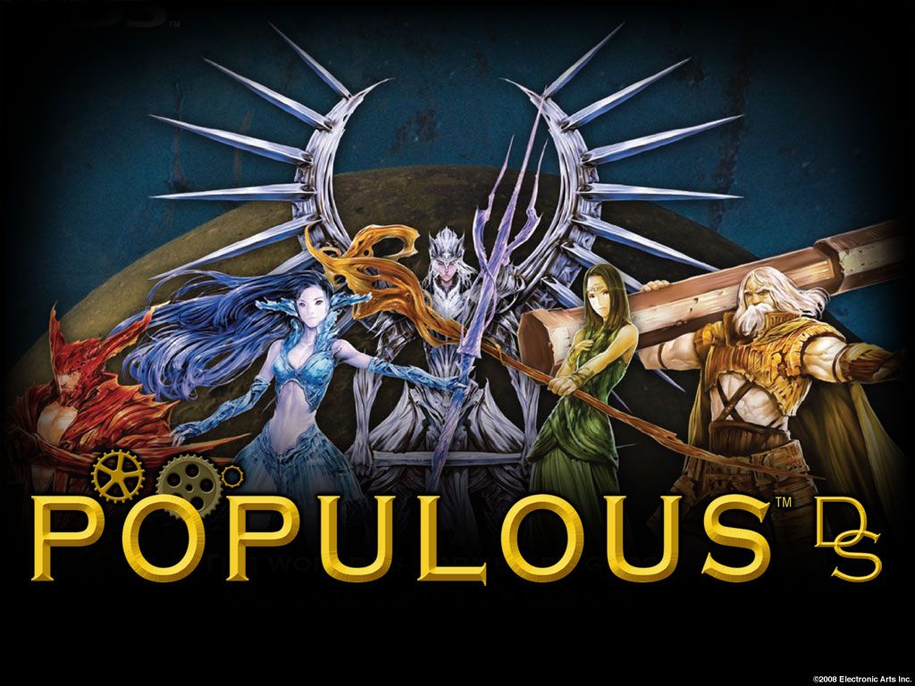 Populous DS Wallpaper (Official website, October 2008)