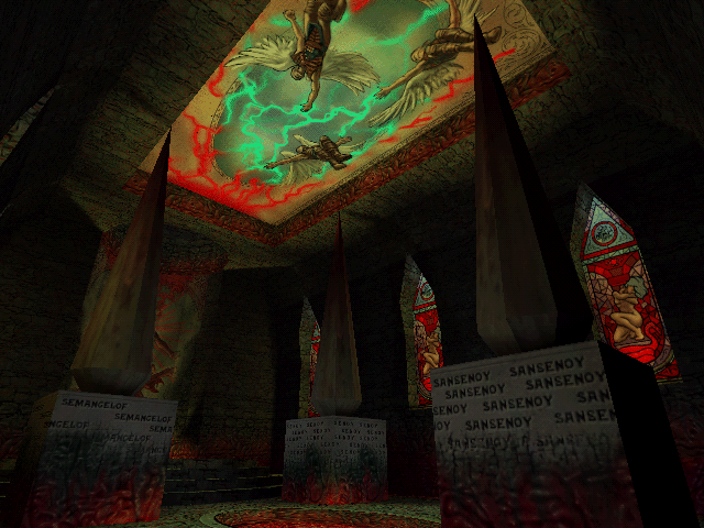 Requiem: Avenging Angel Screenshot (Sneak Peek Demo, 1998-11-17)