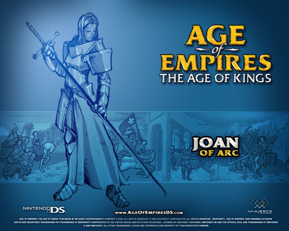 Age of Empires: The Age of Kings Wallpaper (Official website, 2006): Joan