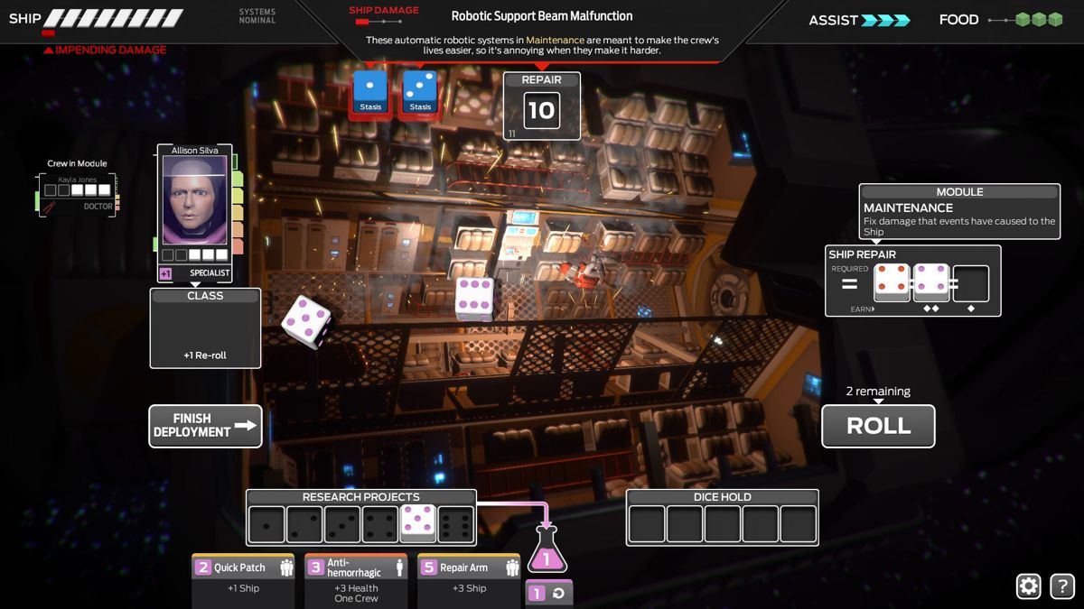 Tharsis Screenshot (PlayStation.com)