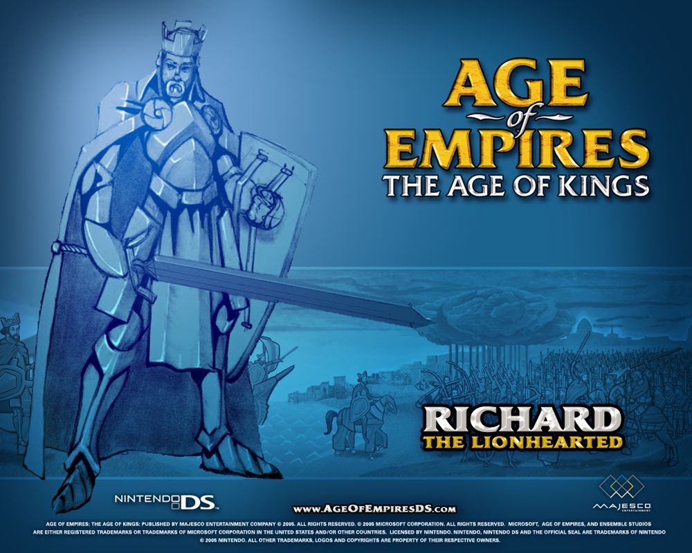 Age of Empires: The Age of Kings Wallpaper (Official website, 2006): Richard
