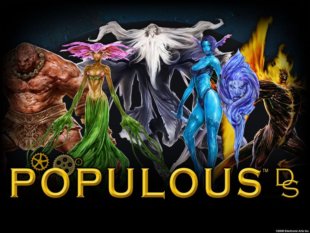 Populous DS Wallpaper (Official website, October 2008)