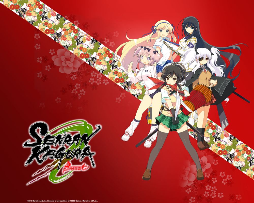 Senran Kagura Burst Screenshot (Official website): Game Wallpaper